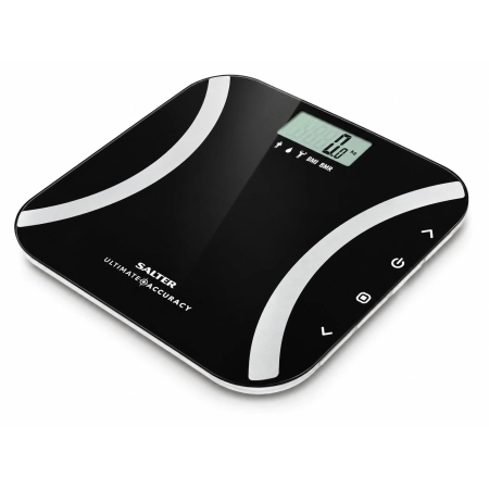 Wymiary wagi łazienkowej Salter 9049 BK3R – 32x32x2,5 cm